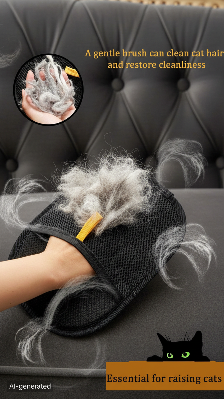 Double-Sided Pet Hair Remover Glove