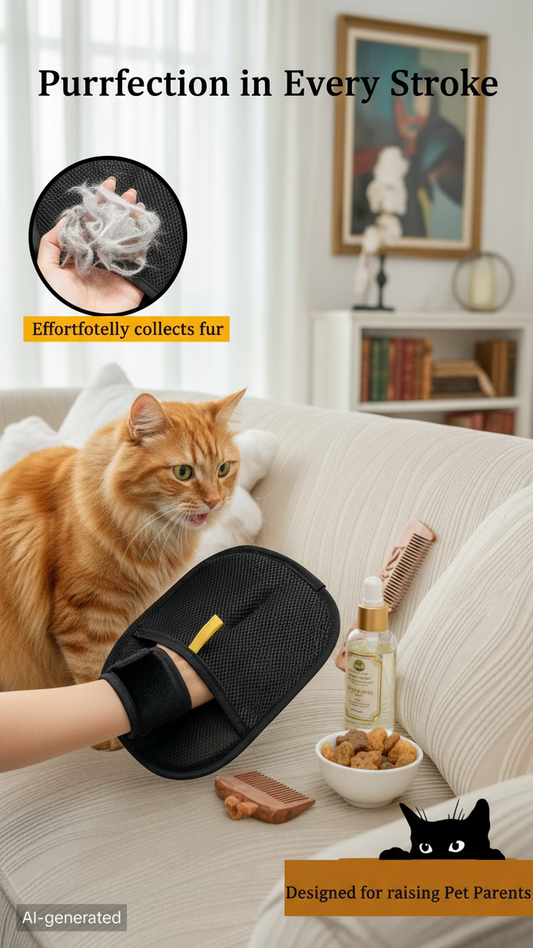 Double-Sided Pet Hair Remover Glove