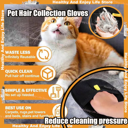 Double-Sided Pet Hair Remover Glove